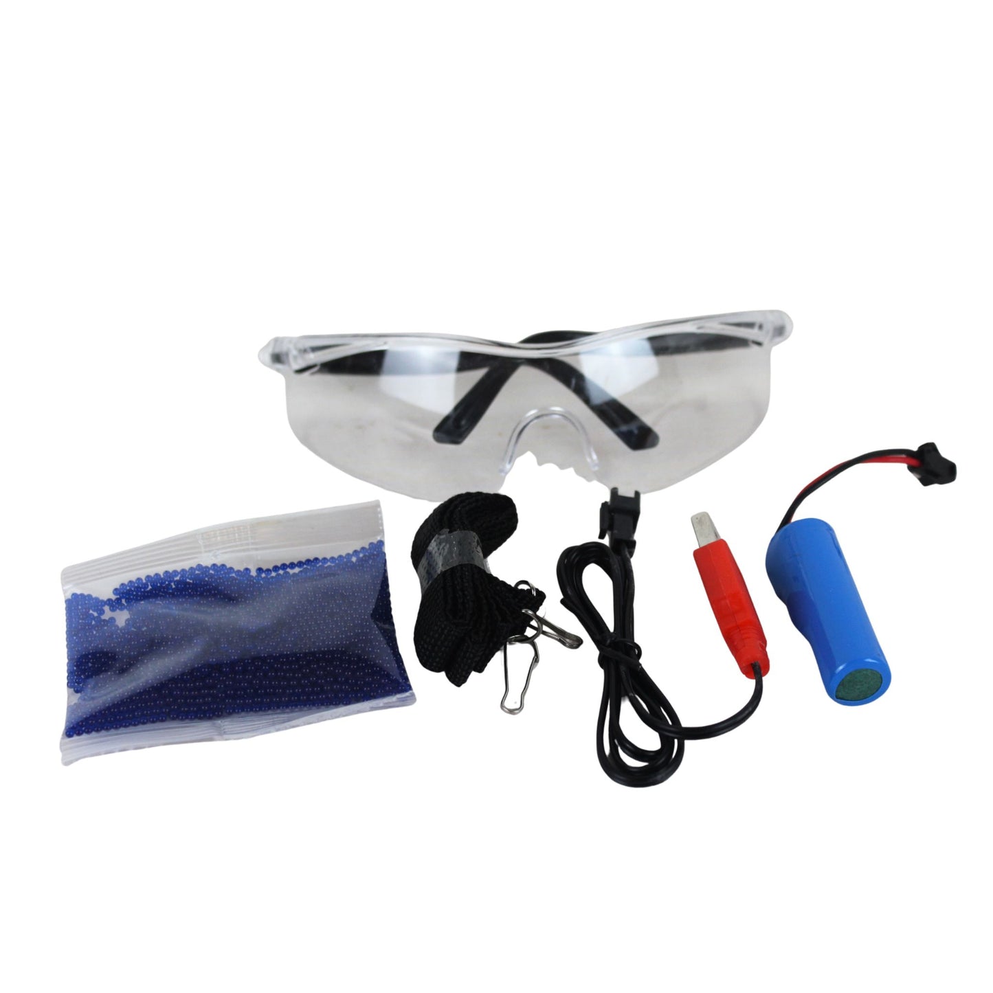 AK47 ČERVENÁ pistole na vodní gelové kuličky