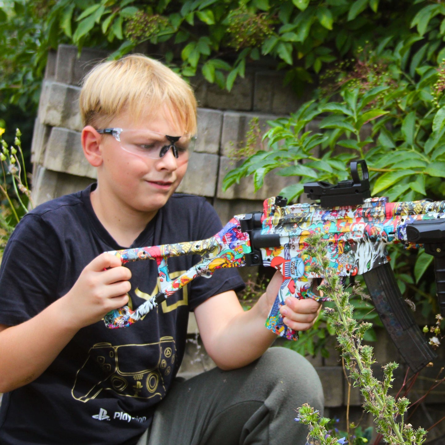 MP5 samopal na gelové kuličky