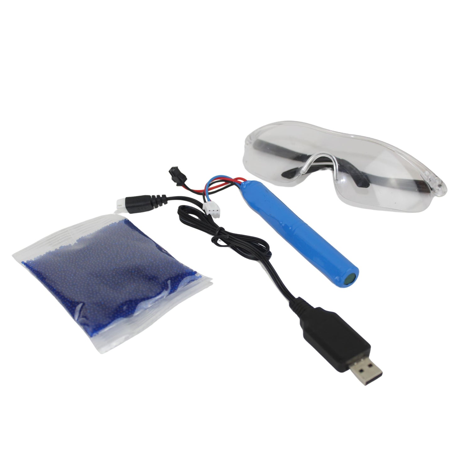 M416 MODRÁ MINI pistole na vodní gelové kuličky