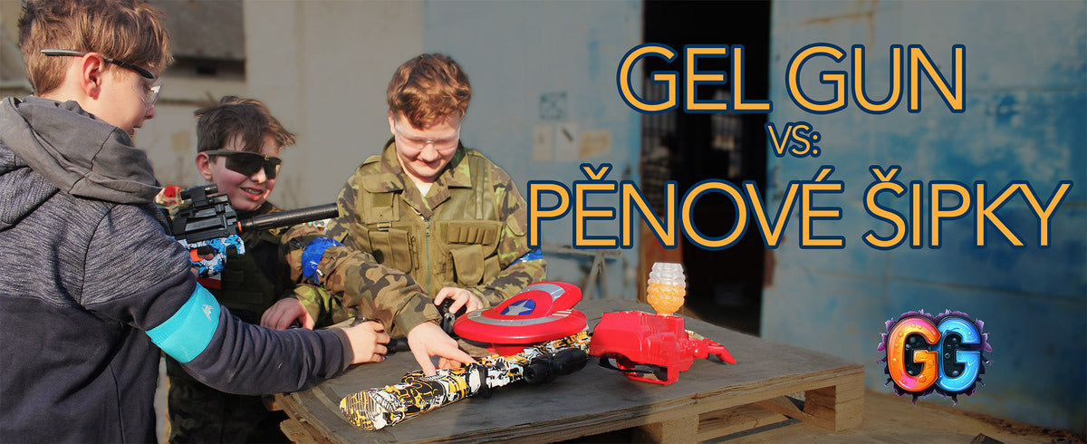 Gel Gun vs. Nerf: Vor- und Nachteile