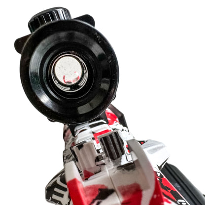 Gel Gun DOUBLE HEAD na vodní gelové kuličky, červený