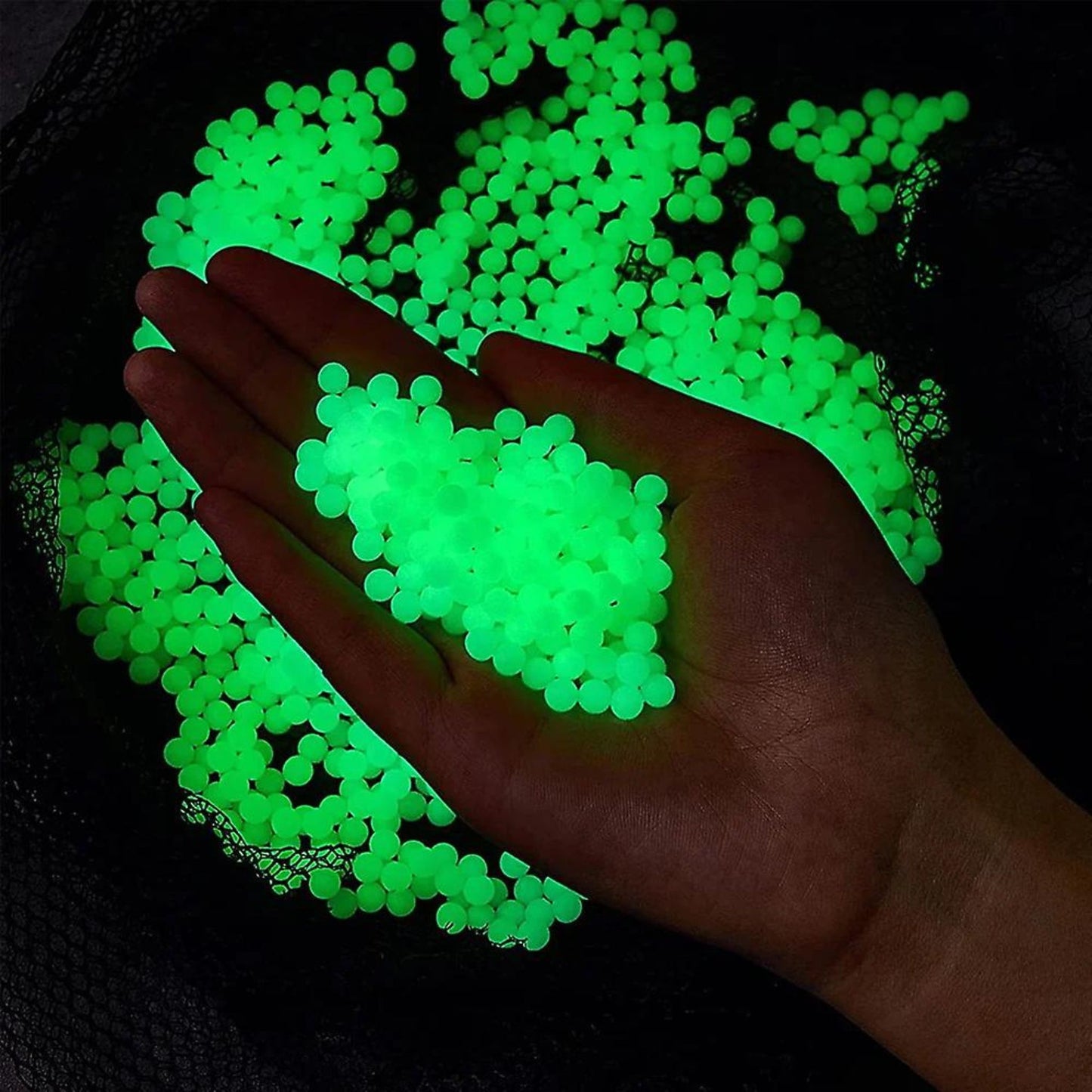 fluorescenčné náboje - svietiace v tme!