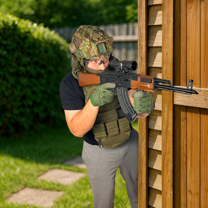 AK47 Imitácia Dreva - Blaster na gélové guličky