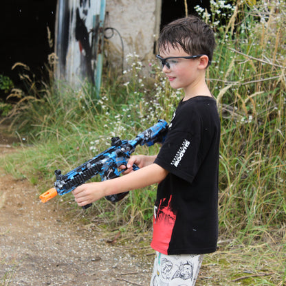 M416 MODRÁ MINI pistole na vodní gelové kuličky