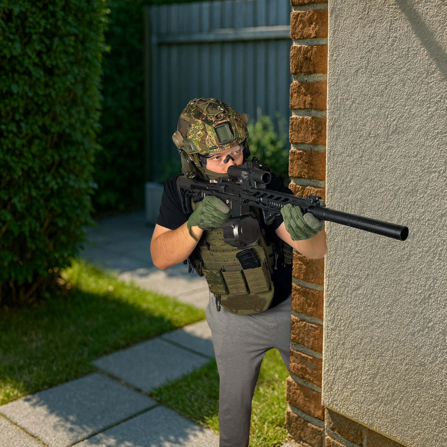 M416 TACTICAL - Čierny Blaster na Gélové guličky