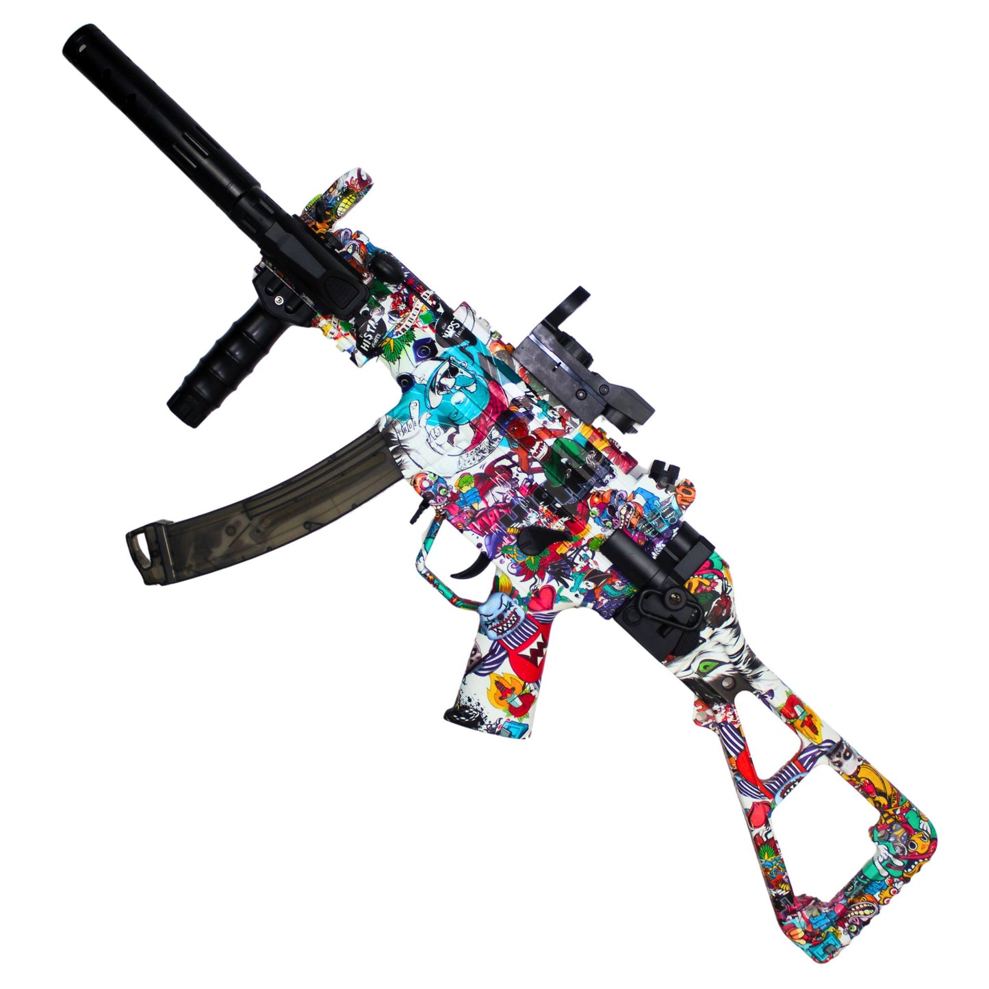MP5 samopal na gelové kuličky