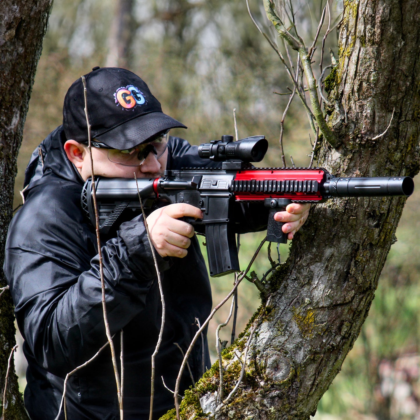 M416 ČERVENO-ČERNÁ: Výhodný set