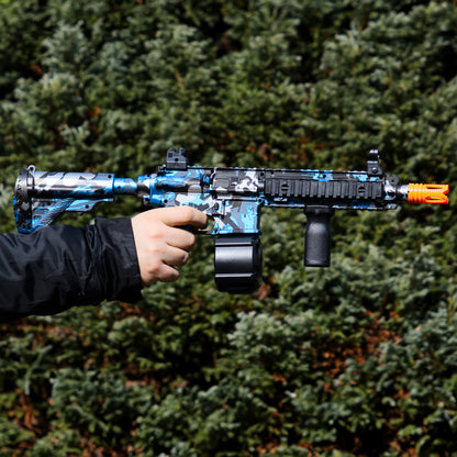 M416 MODRÁ MINI pistole na vodní gelové kuličky