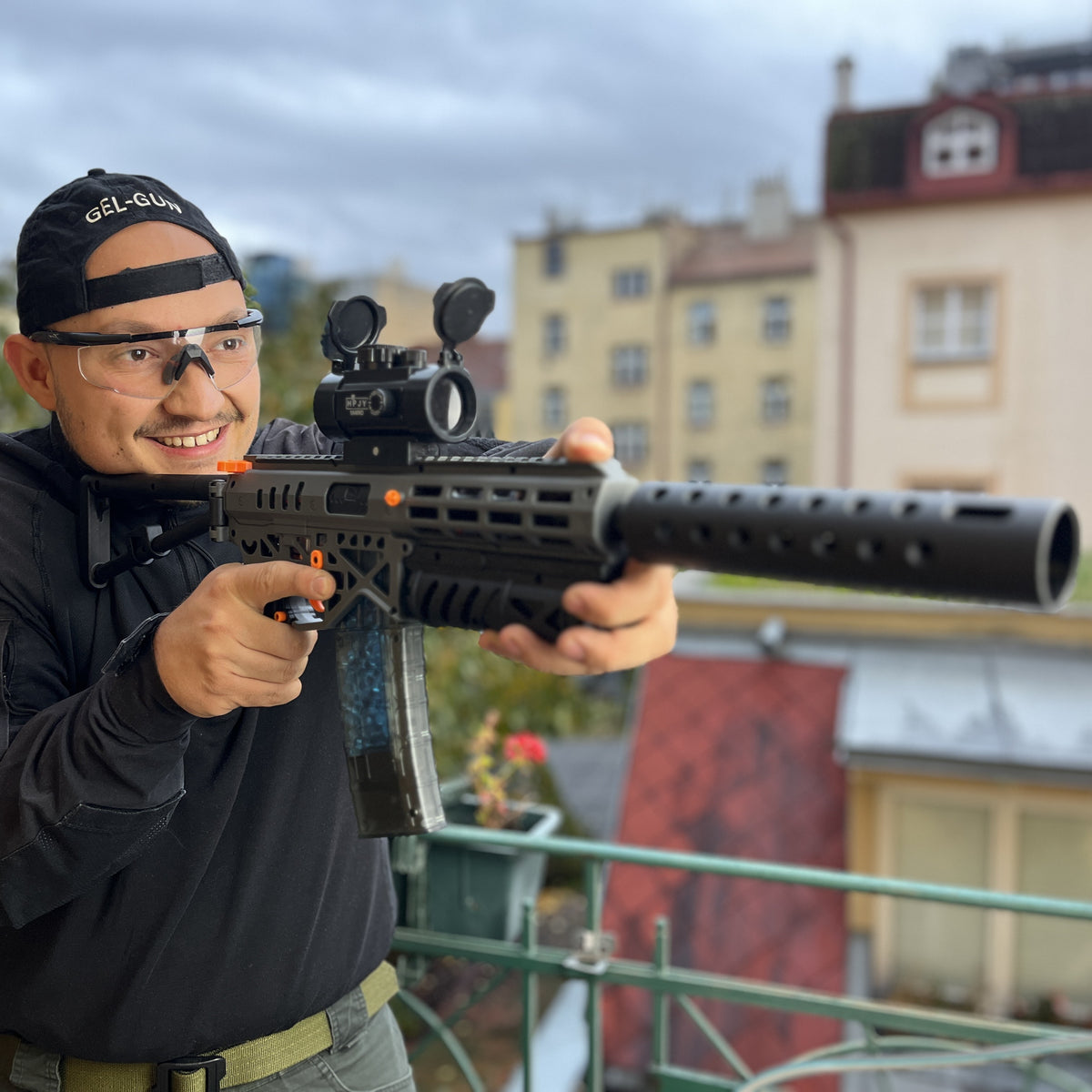 M4 TACTICAL – Gelblaster mit Rückstoß